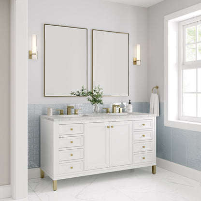 Chicago 60" Double Vanity