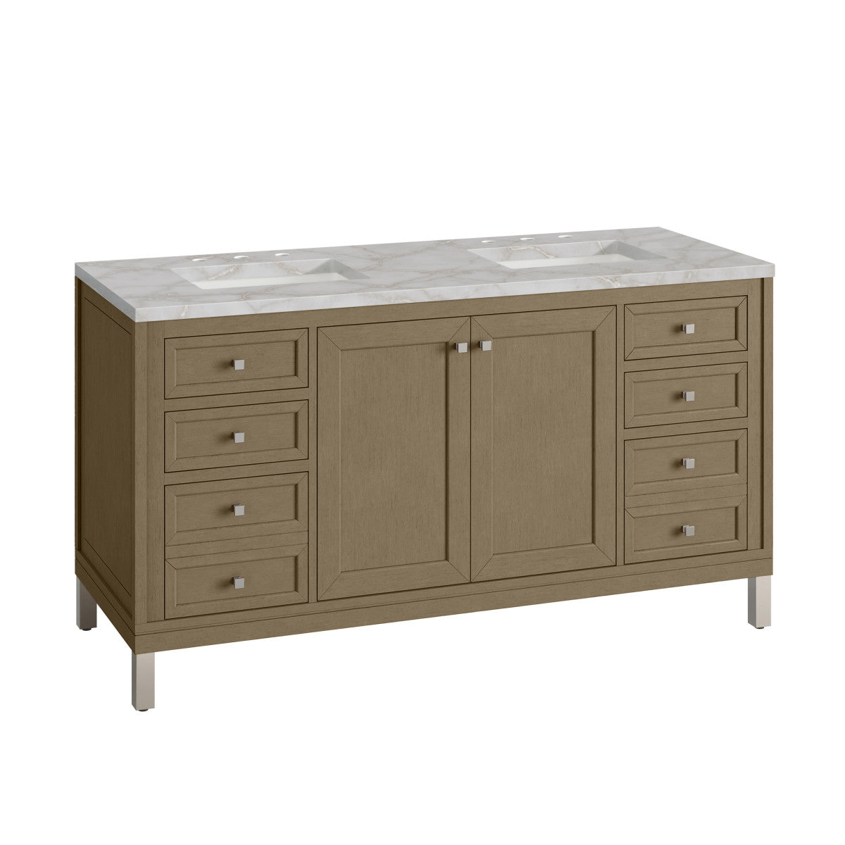 Chicago 60" Double Vanity