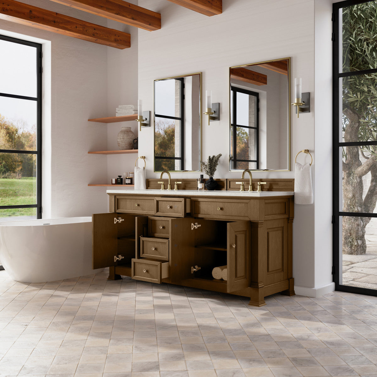 Brookfield 72" Double Vanity