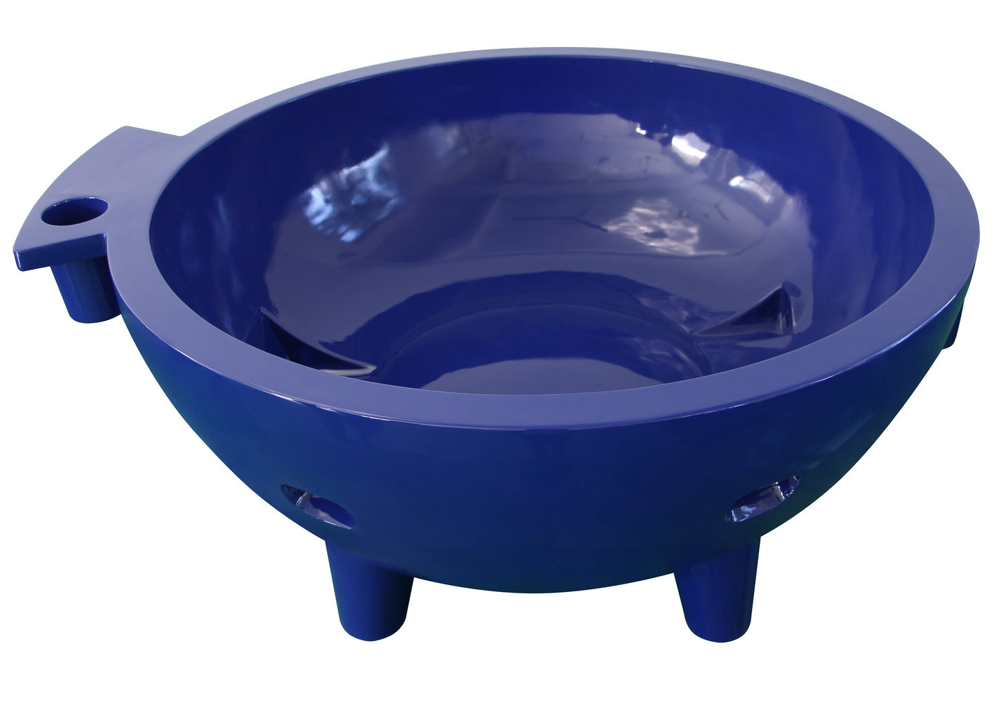 ALFI brand FireHotTub FireHotTub The Round Fire Burning Portable Outdoor Hot Bath Tub