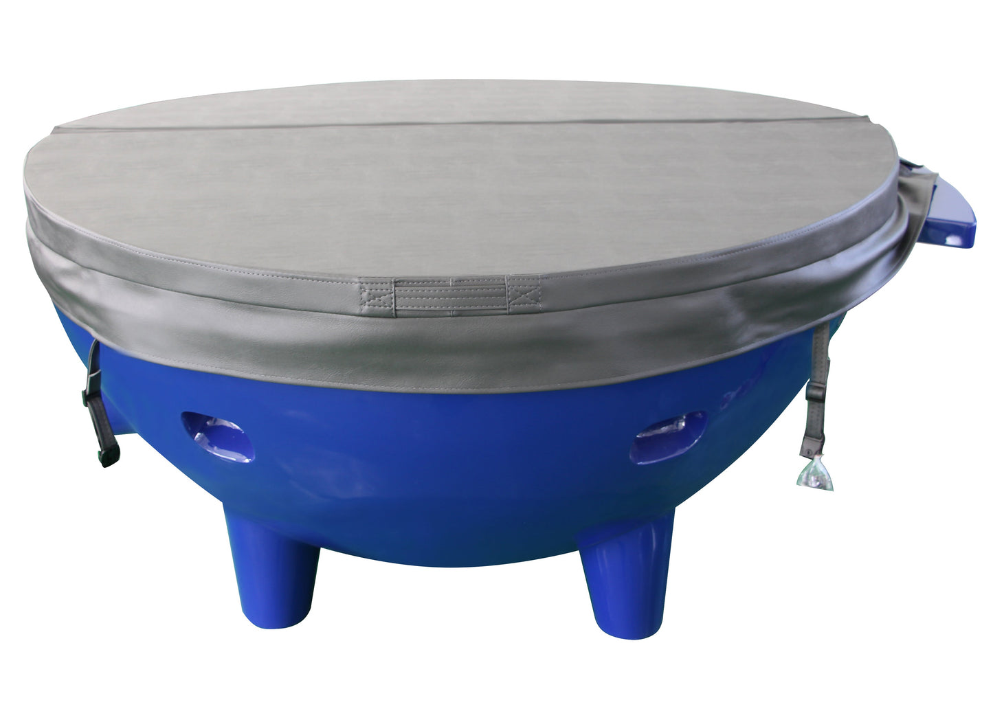 ALFI brand FireHotTub FireHotTub The Round Fire Burning Portable Outdoor Hot Bath Tub