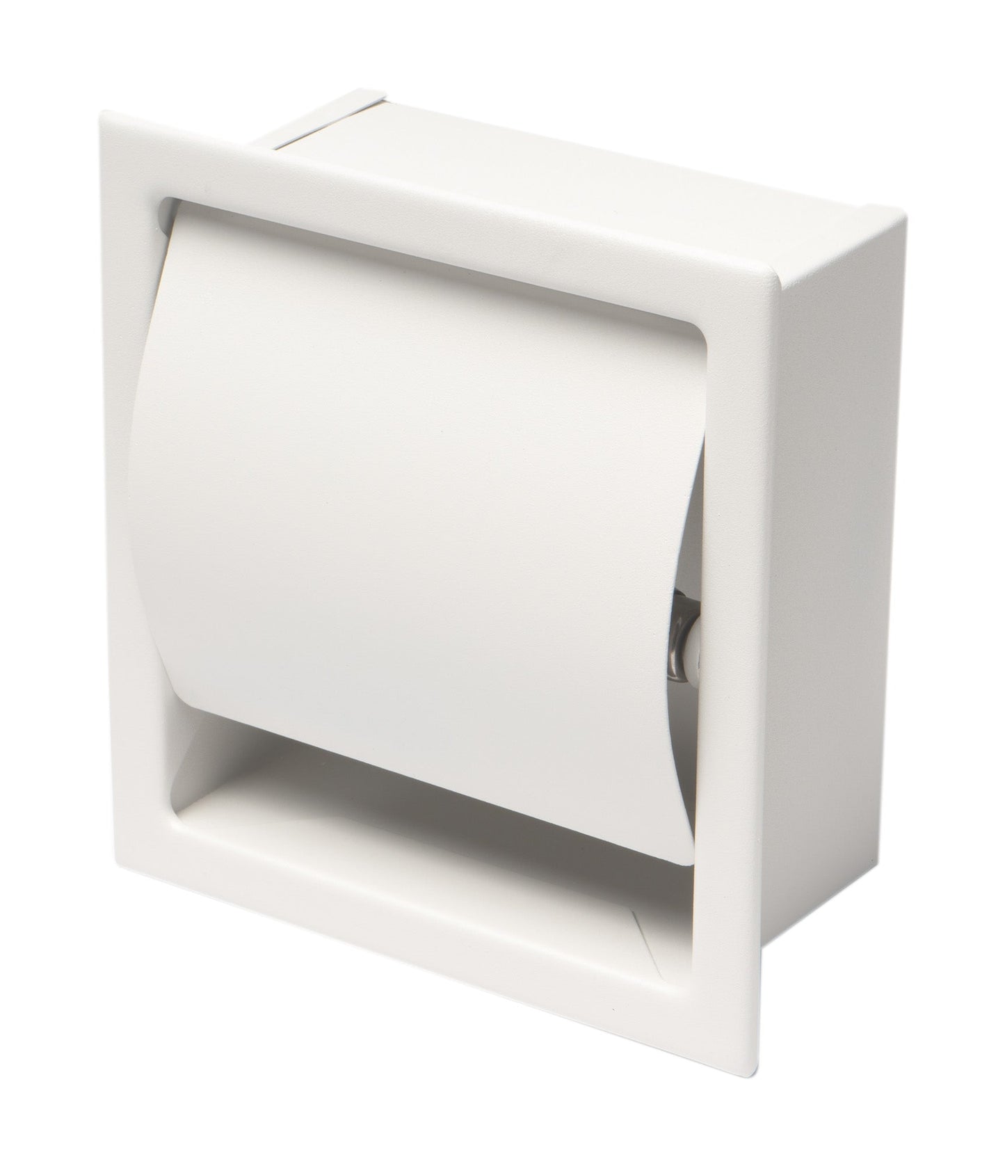 ALFI brand ABTPC77 Stainless Steel Recessed Toilet Paper Holder with Cover