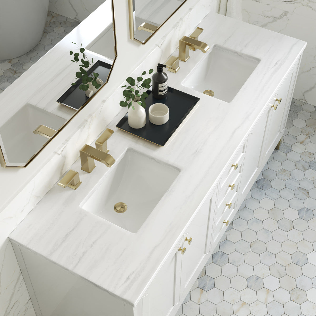 Chicago 72" Double Vanity Cabinet