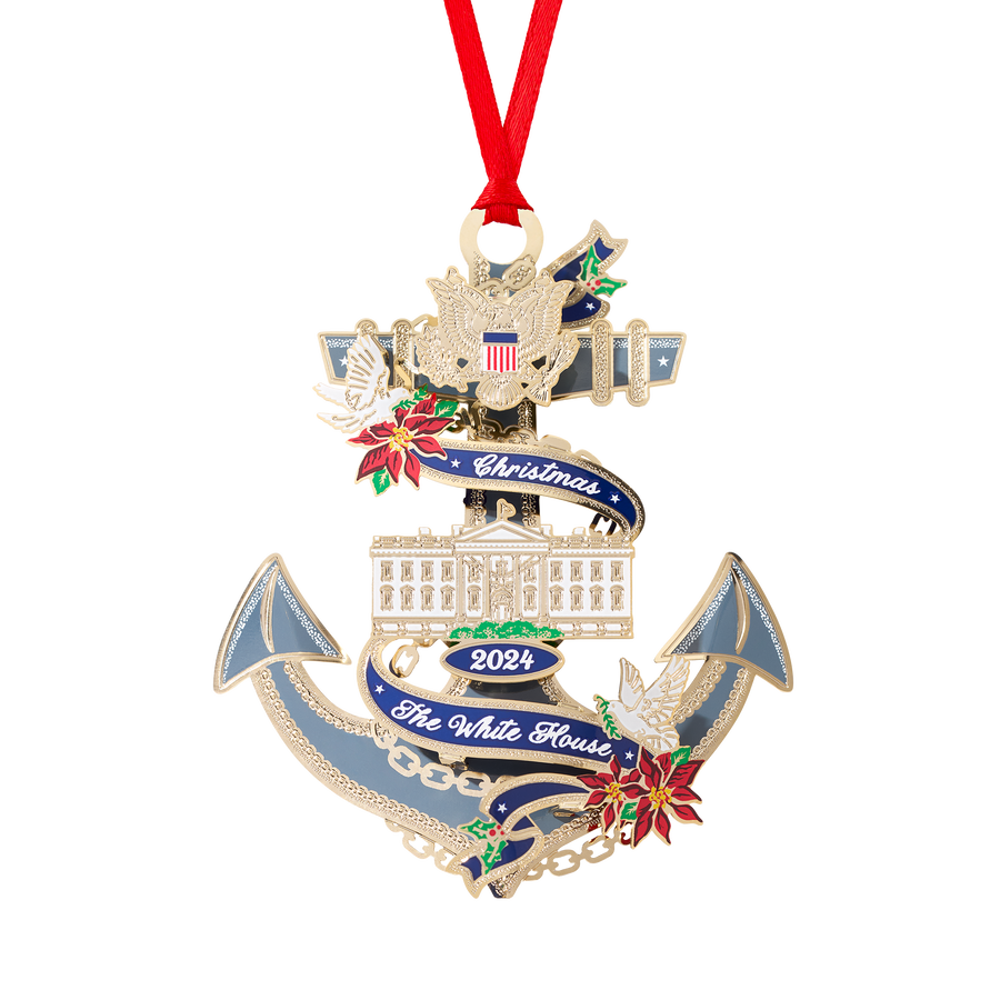 2024 White House Ornament - Jimmy Carter