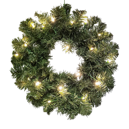 Imperial Wreath - 14 Inch - LED Lighted