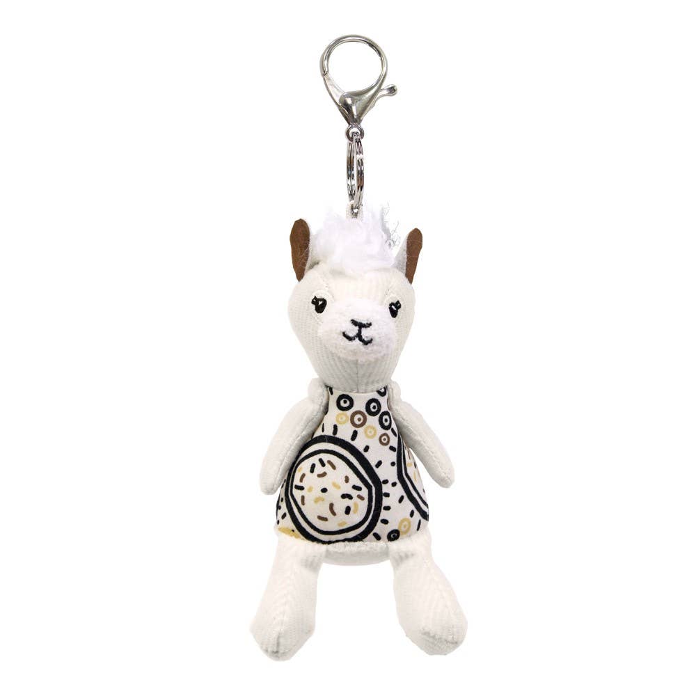 Keychain Plush Muchachos the Llama