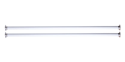 ALFI brand  ABUMSB Undermount Farm Sink Installation Kit 36" White Metal Rods