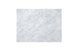 30" Linen Top, 3 CM Carrara White Marble, No Holes