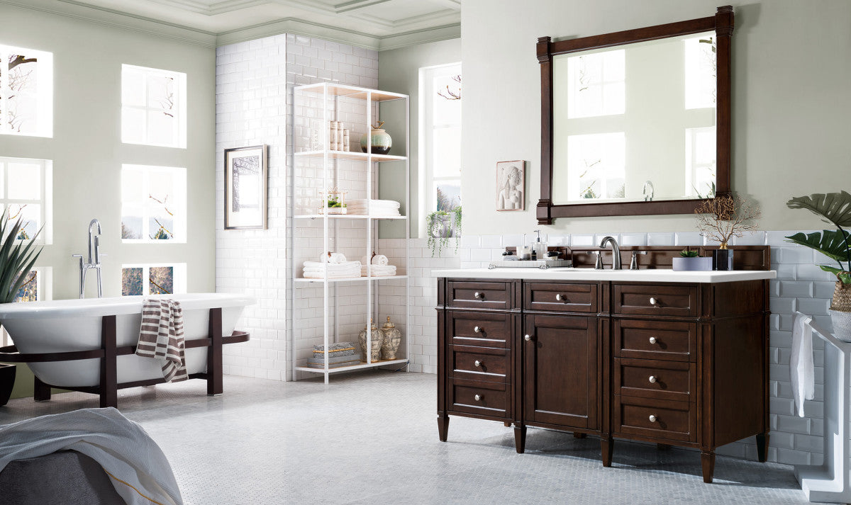 Brittany 60" Single Vanity Cabinet