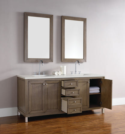 Chicago 72" Double Vanity Cabinet
