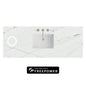 60" Single Top, 3 CM Silestone w/ Sink
