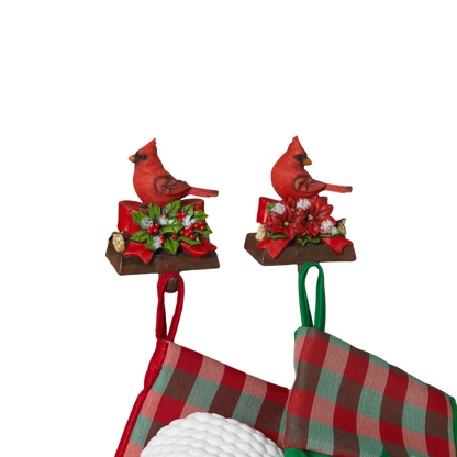 Cardinal Stocking Holder -