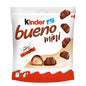 Kinder Bueno Mini Chocolate Hazelnut Snack - Thin Wafers with Milk Chocolate, 108g Bag