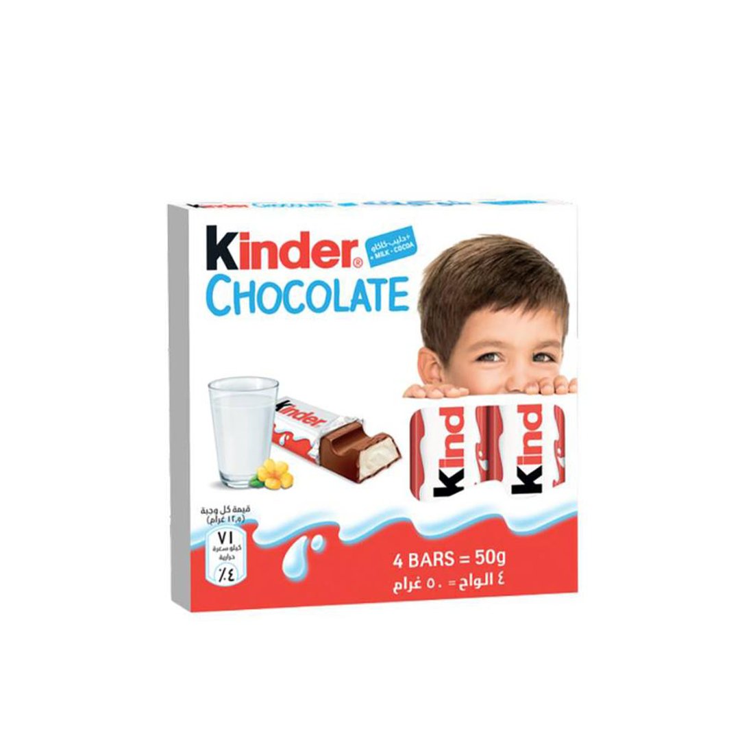 Kinder Chocolate 4 Bars