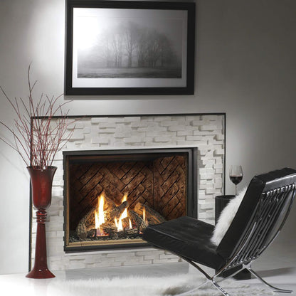 Kingsman 47" Zero Clearance 40K BTU Direct Vent Gas Fireplace (SAK87421)