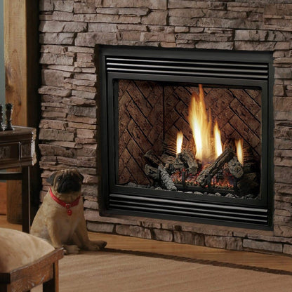Kingsman Solace II 42" Zero Clearance 24K BTU Direct Vent Gas Fireplace [HBZDV4224] (SAK43572)