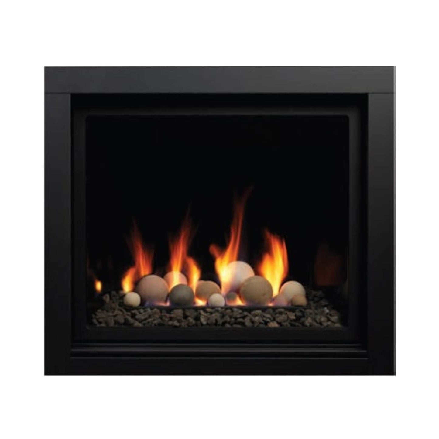 Kingsman ZCV 34" Zero Clearance Direct Vent Natural Gas Fireplace With Safety Screen Barrier (SAK39214)