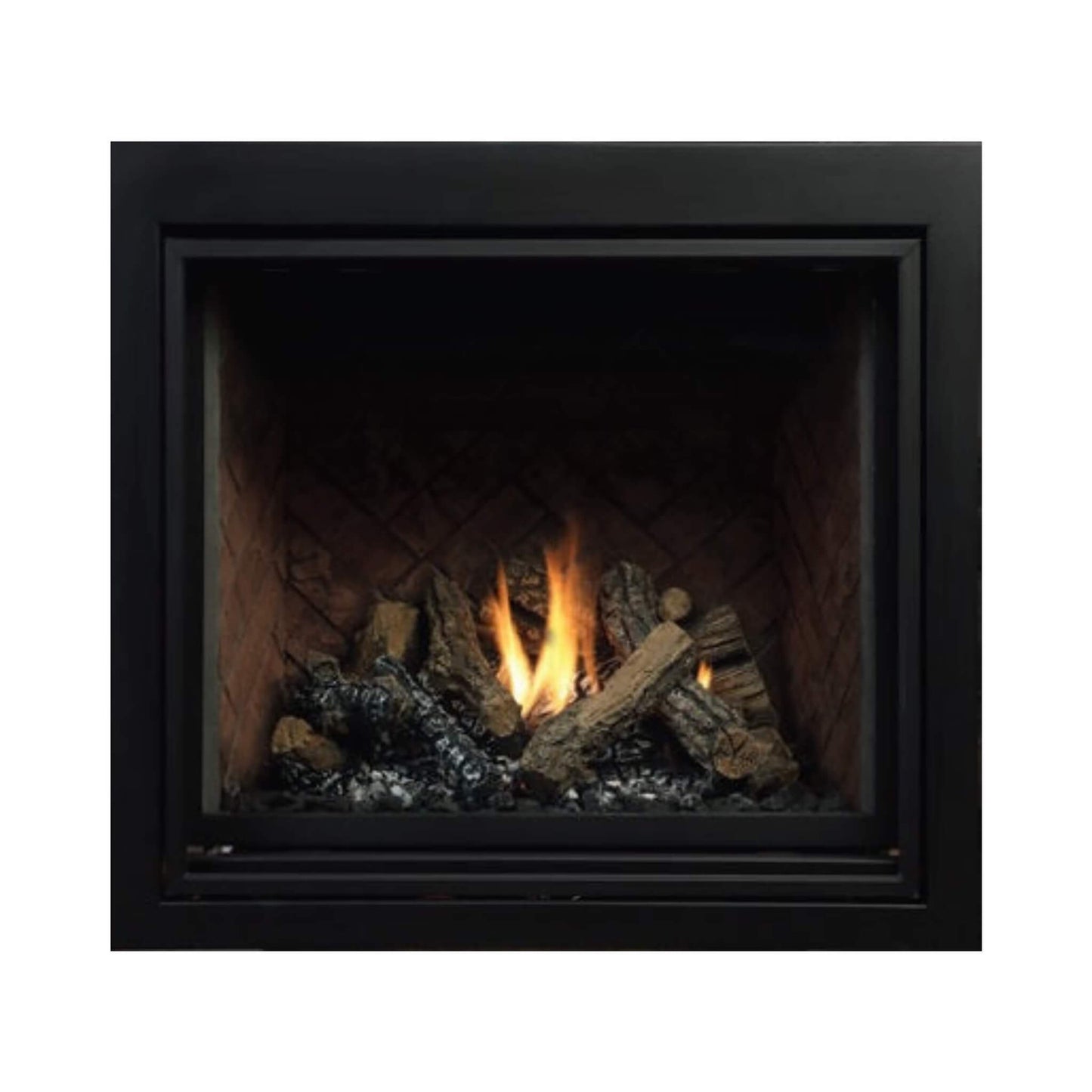 Kingsman ZCV 34" Zero Clearance Direct Vent Liquid Propane Gas Fireplace (SAK65739)