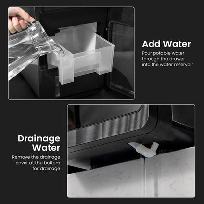 Kismile Clear Square Ice Cubes Maker 58003RIM0