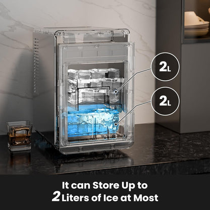 Kismile Clear Square Ice Cubes Maker 58003RIM0