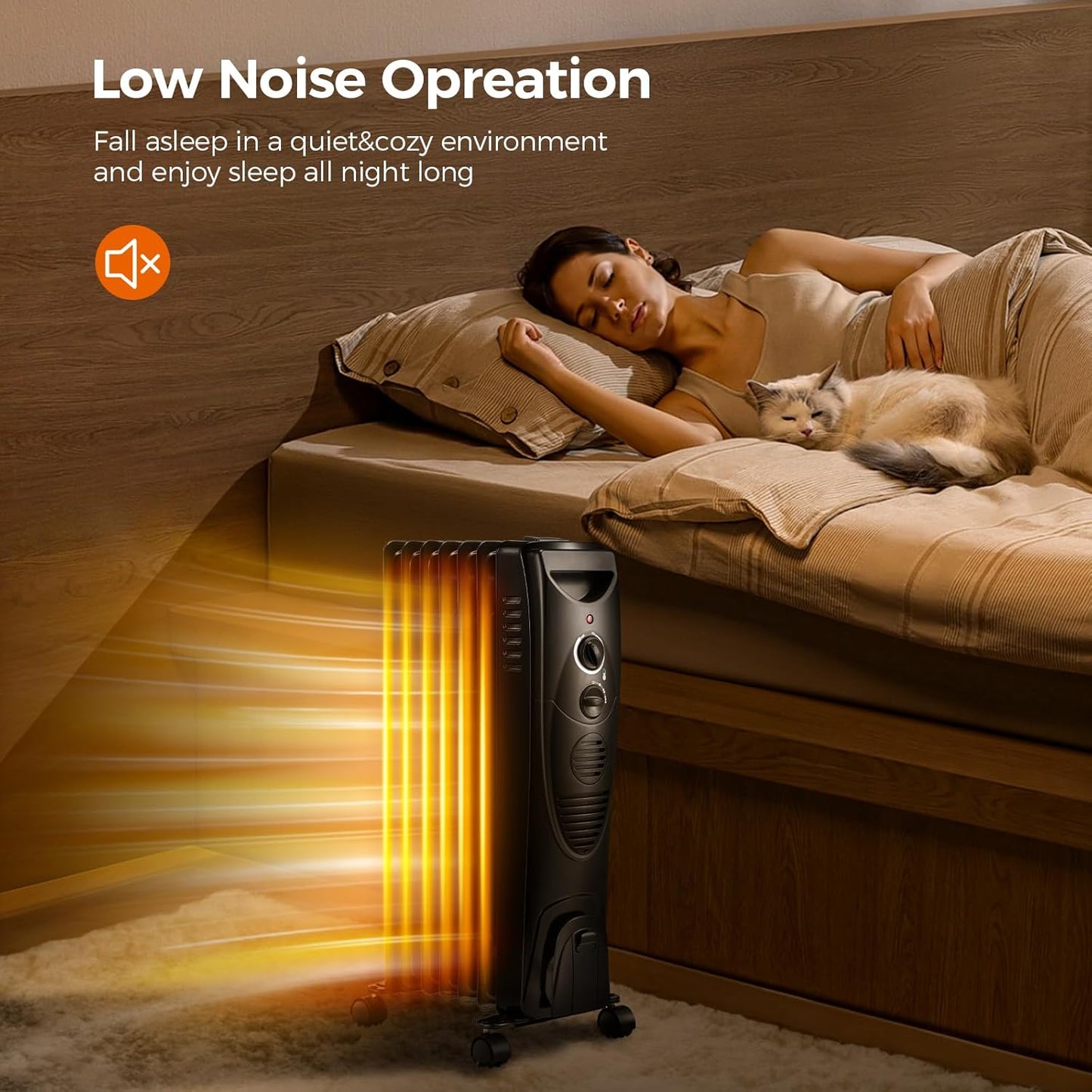 Kismile Portable Electric Space Heater Series