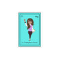 La Trabajadora Social Loteria Card Sticker