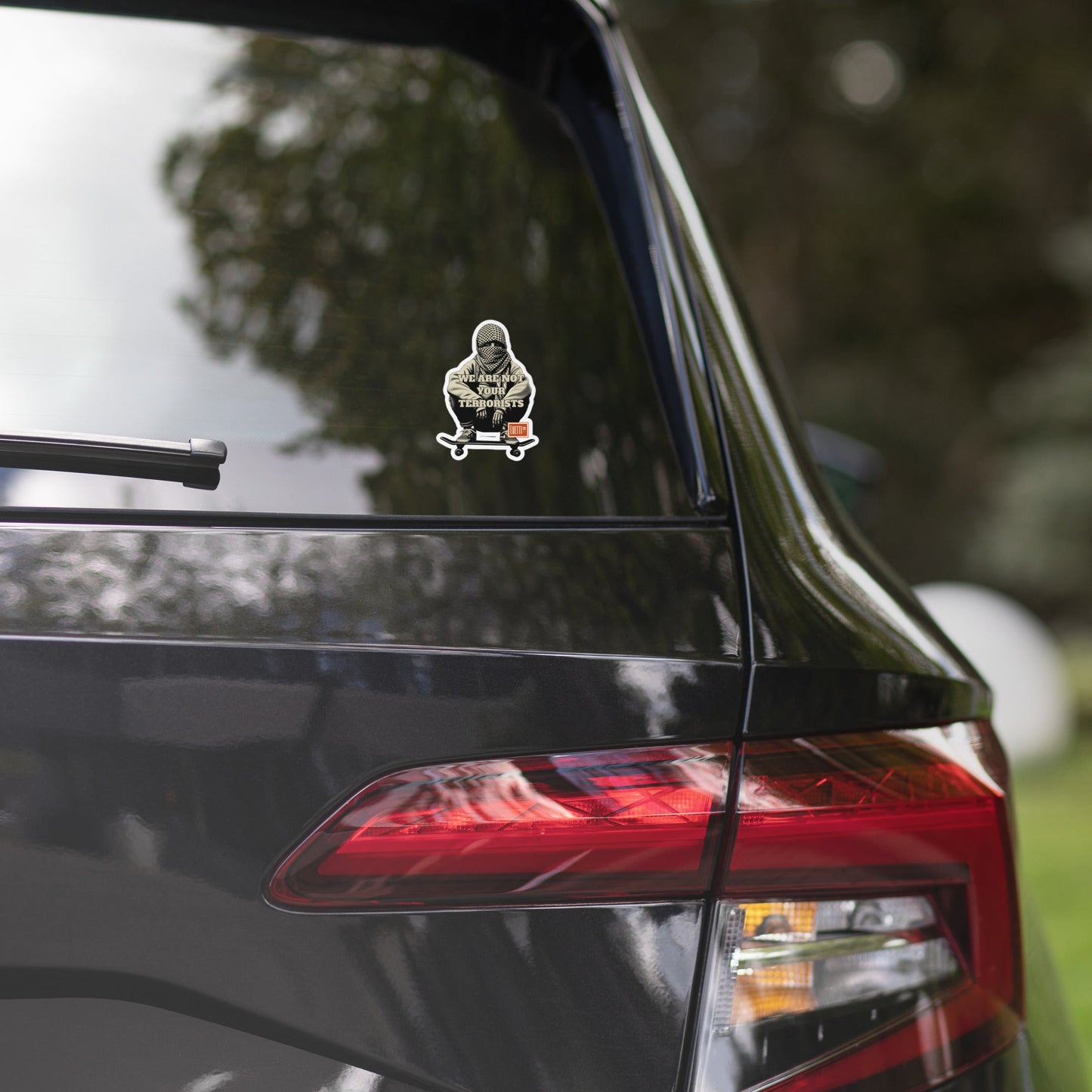 We Are Not Your Terrorists Bubble-free Sticker