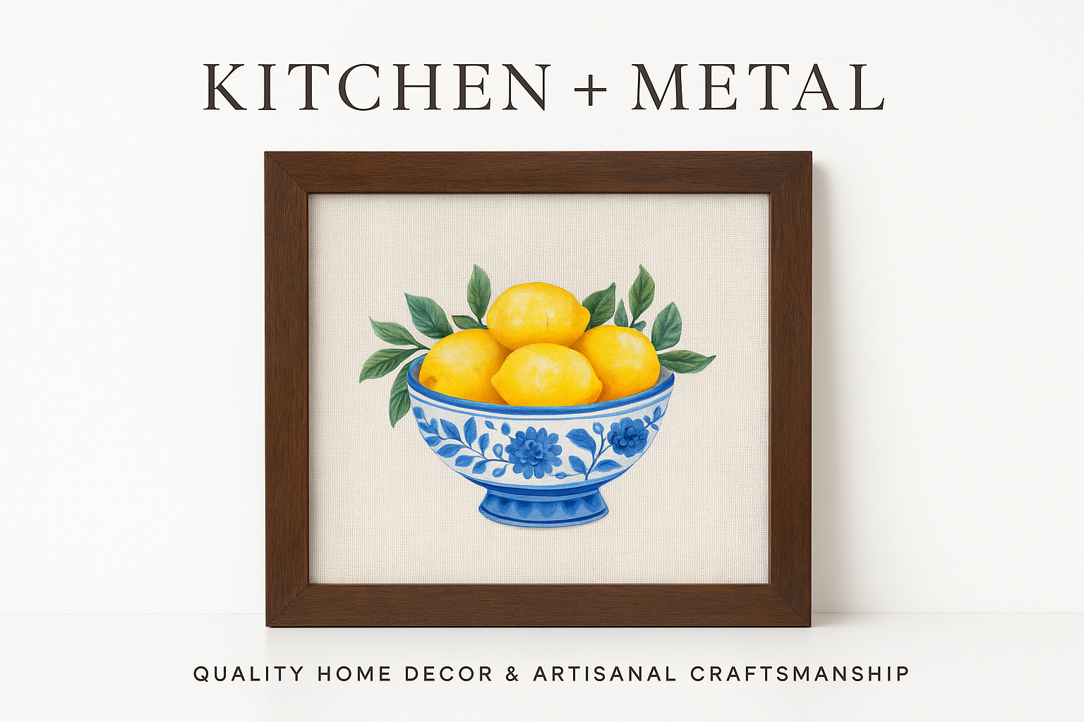 Kitchen + Metal branded product graphic