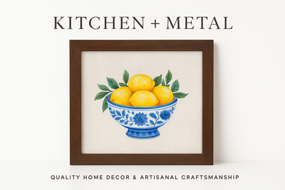 Kitchen + Metal branded product graphic