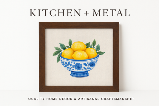 Kitchen + Metal branded product graphic