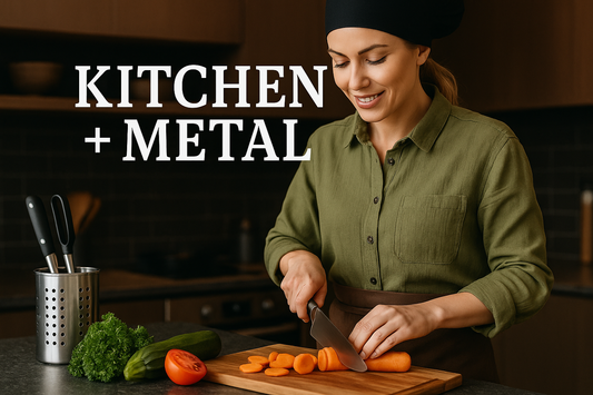 Kitchen + Metal Chef Graphic