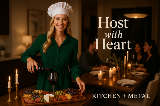 Kitchen + Metal Chef Hosting Excellence