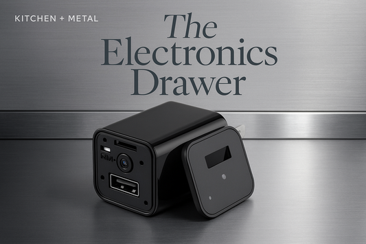 Kitchen + Metal Electronics Drawer Product Image