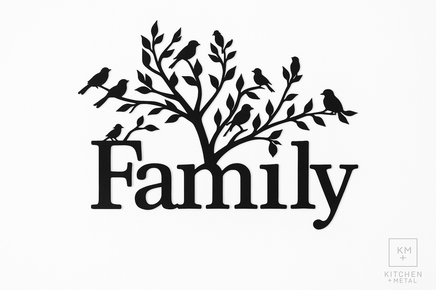 Kitchen + Metal Family Tree Wall Art - Checkout Product Image