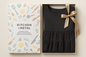 Kitchen + Metal gift-wrapped charcoal dress - 300 DPI