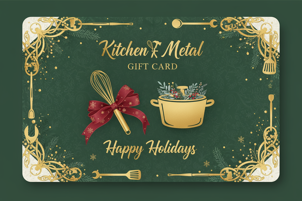 Kitchen + Metal Holiday Gift Card