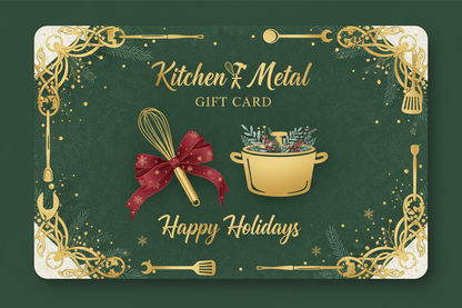 Kitchen + Metal Holiday Gift Card