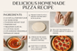 Delicious Homemade Pizza Recipe | Downloadable Recipes and Instructions | Kitchen + Metal