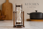 Kitchen + Metal Hourglass Lifestyle Graphic