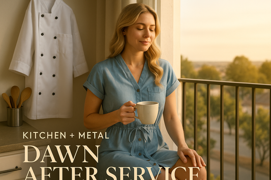 Kitchen + Metal Late Night Chef Off-Duty Wear