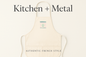 Kitchen + Metal Marseille Apron