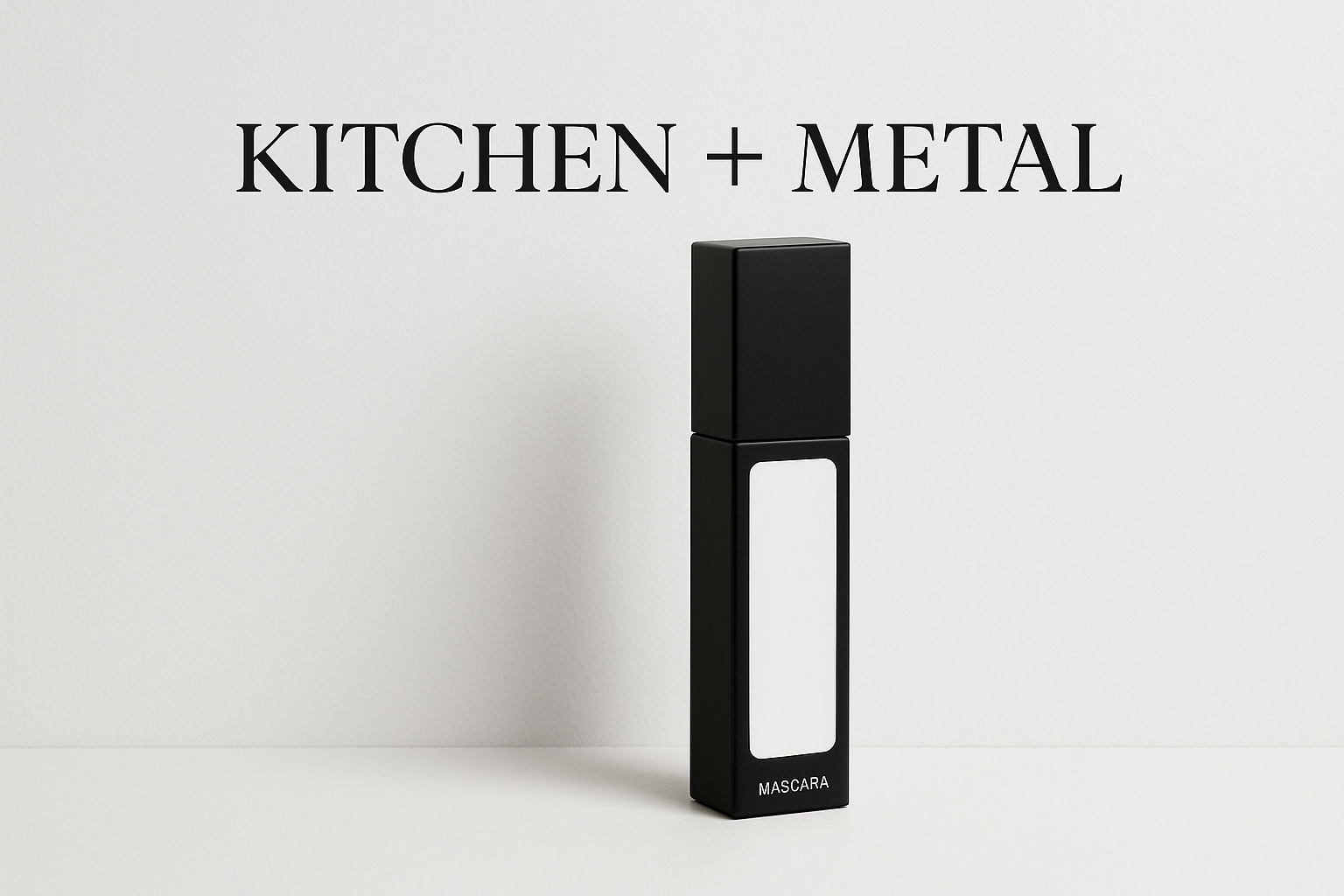 Kitchen + Metal Mascara Product