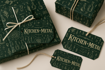 Kitchen + Metal Mystical Gift Tags 300 DPI