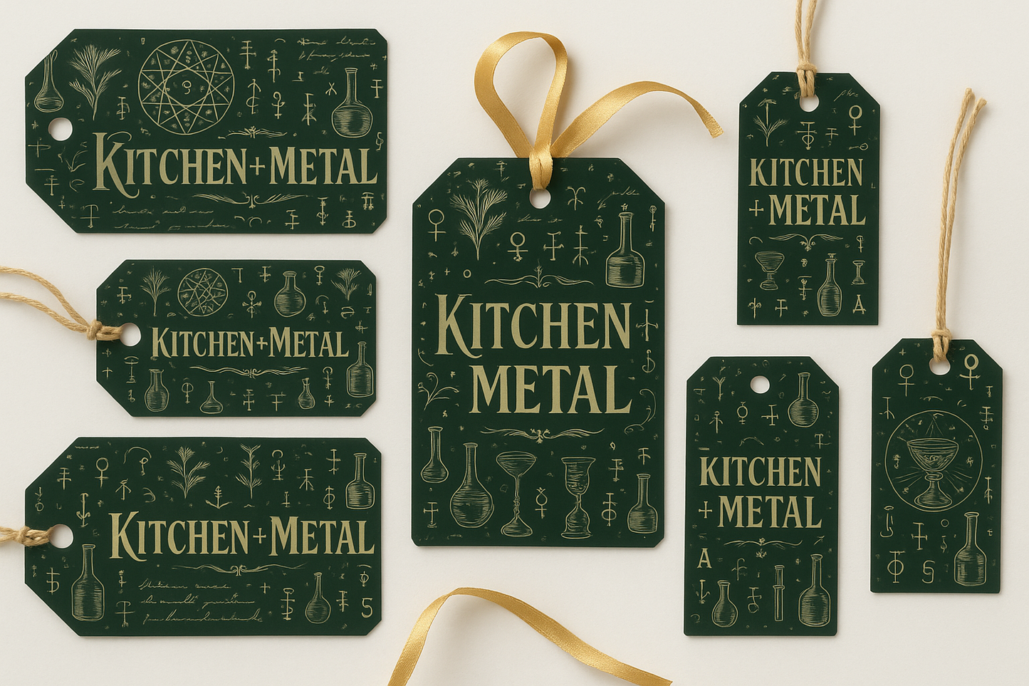 Kitchen + Metal Mystical Gift Tags Product Focus 300 DPI