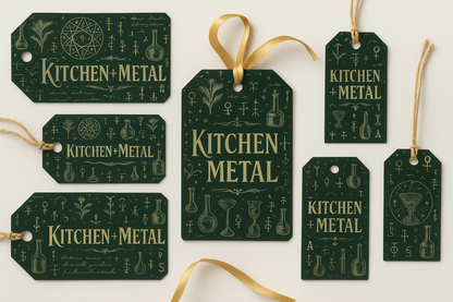 Kitchen + Metal Mystical Gift Tags Product Focus 300 DPI