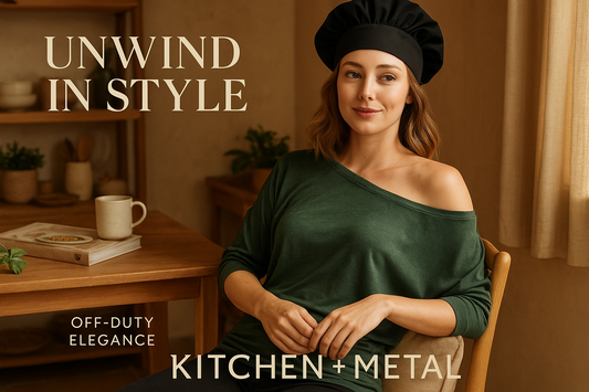 Kitchen + Metal Off-Duty Chef Comfort Wear