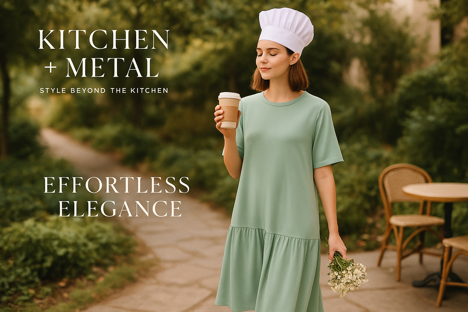 Kitchen + Metal Off-Duty Chef Elegance