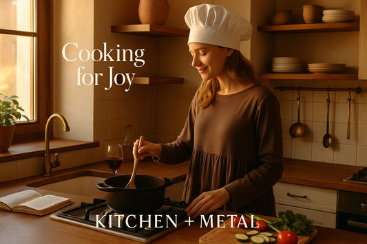 Kitchen + Metal Off-Duty Chef Home Cooking