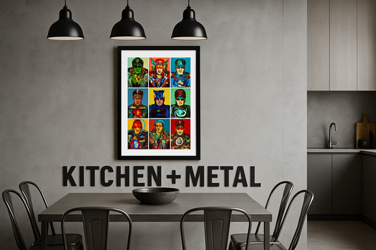 Kitchen + Metal Pop Art Kitchen Lifestyle