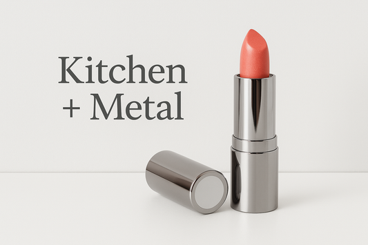 Kitchen + Metal Silver Lipstick